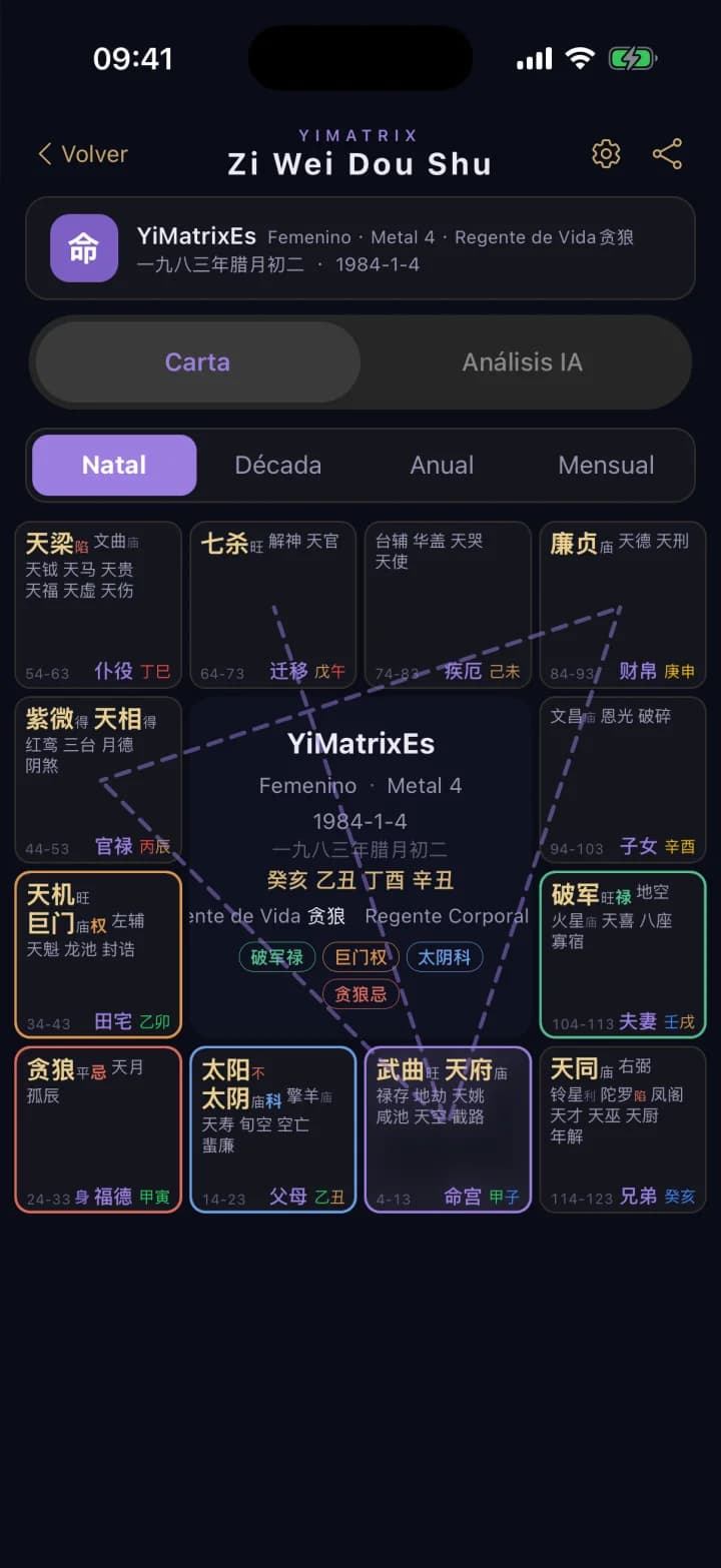 Zi Wei Dou Shu · YiMatrix App