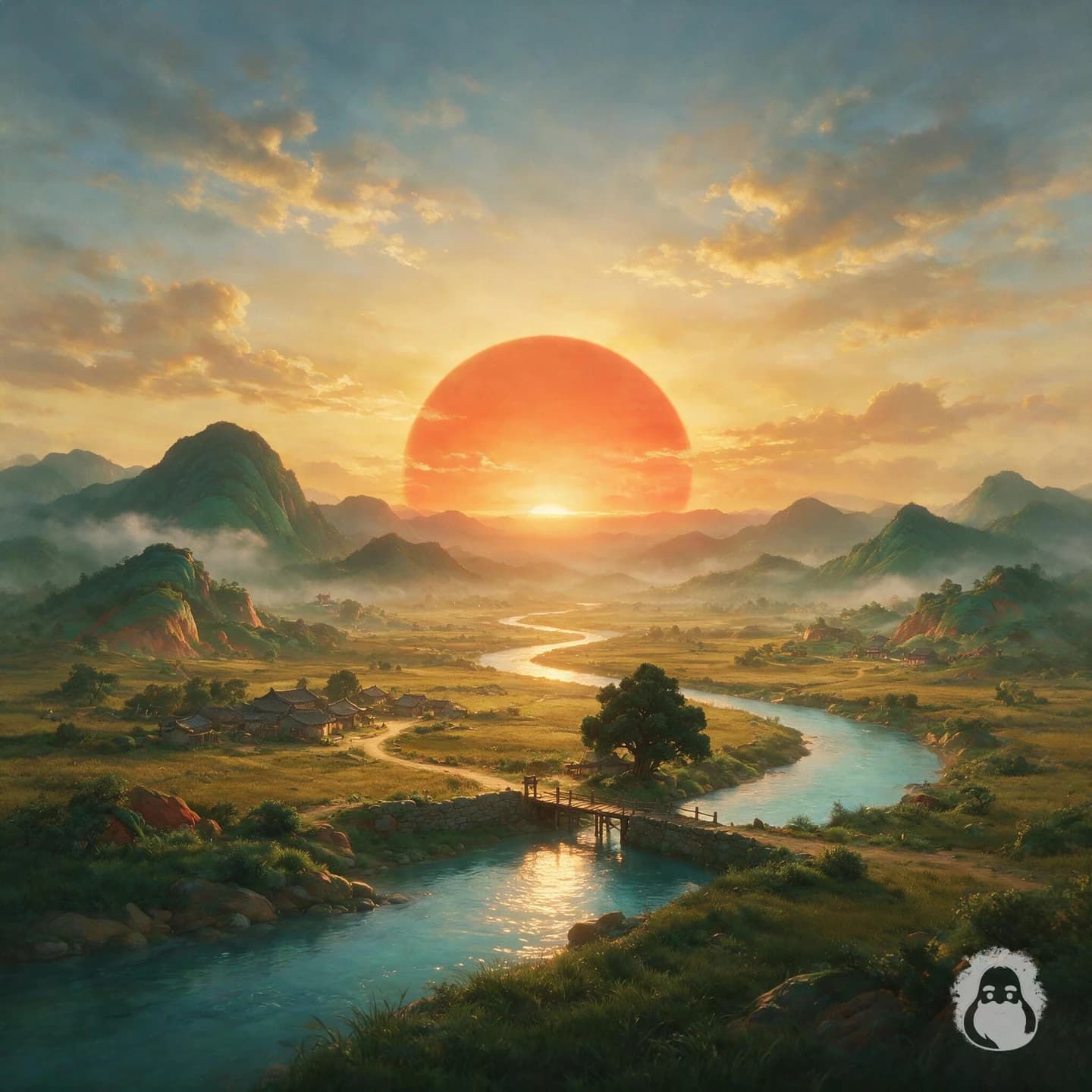 Illustration for Ming Yi - Darkening of Light