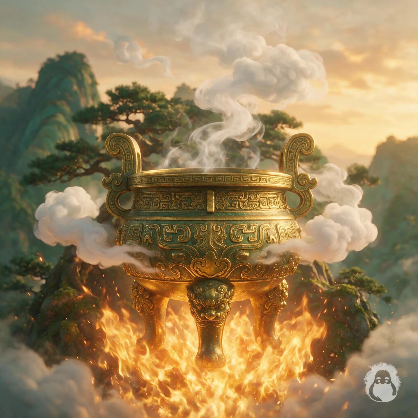 Illustration for Ding - The Cauldron