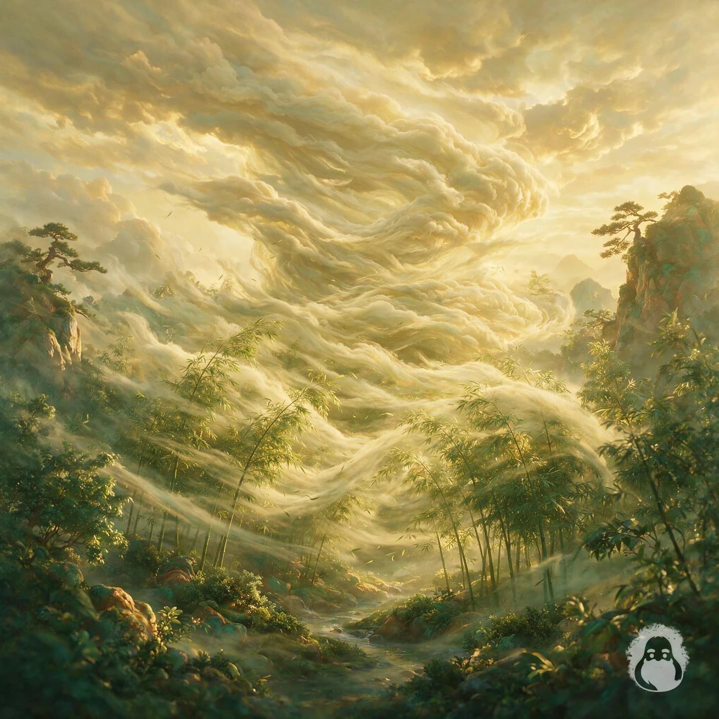 Illustration for Xun - The Gentle