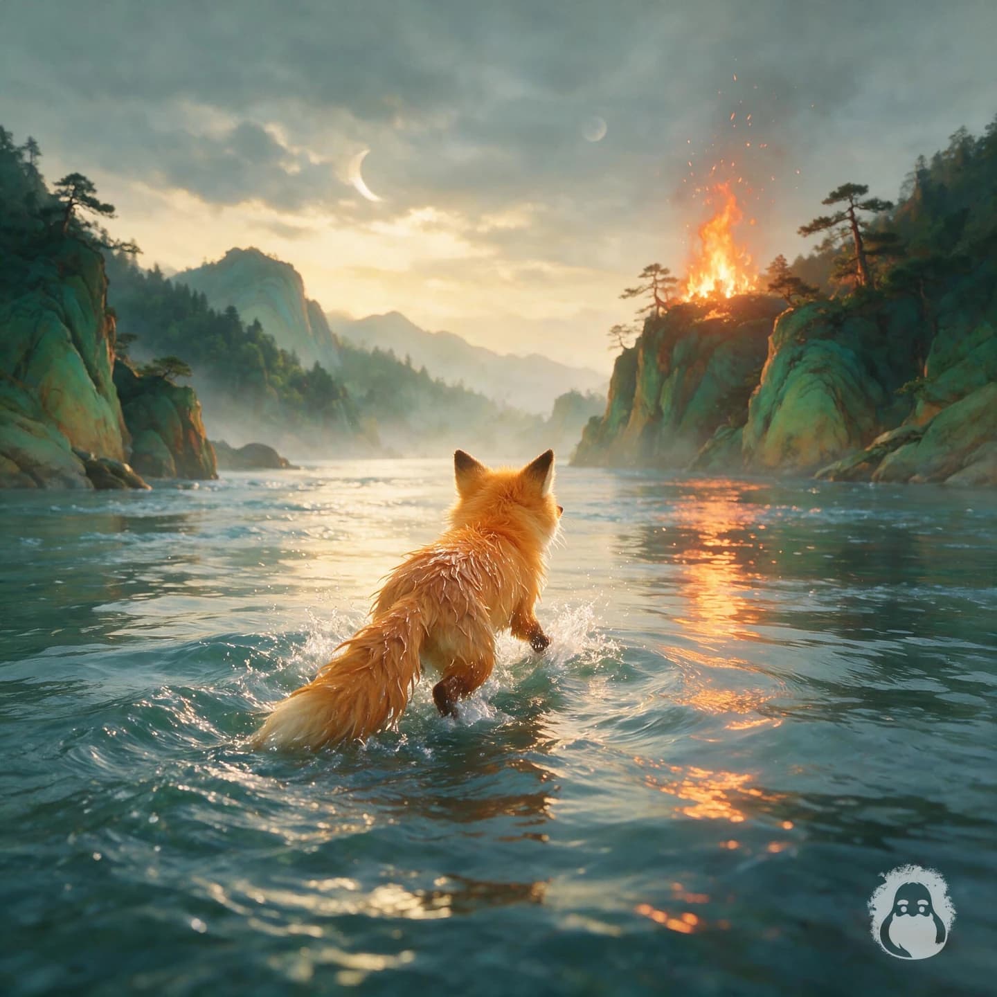 Illustration for Wei Ji - Before Completion