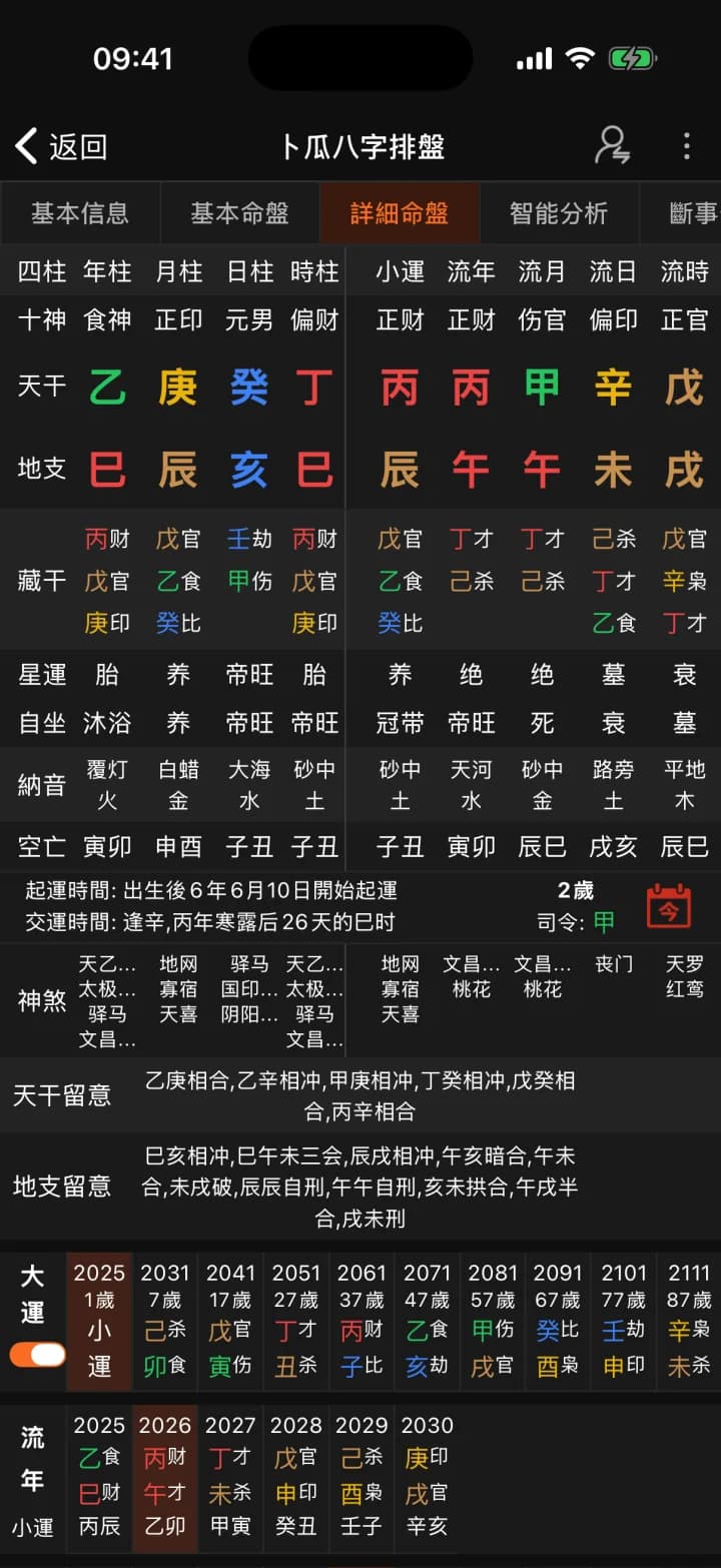 八字排盘 · YiMatrix App